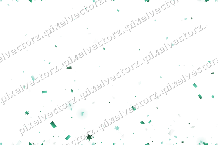 Nahtloser Glitzeraufstieg auf transparentem Grund
