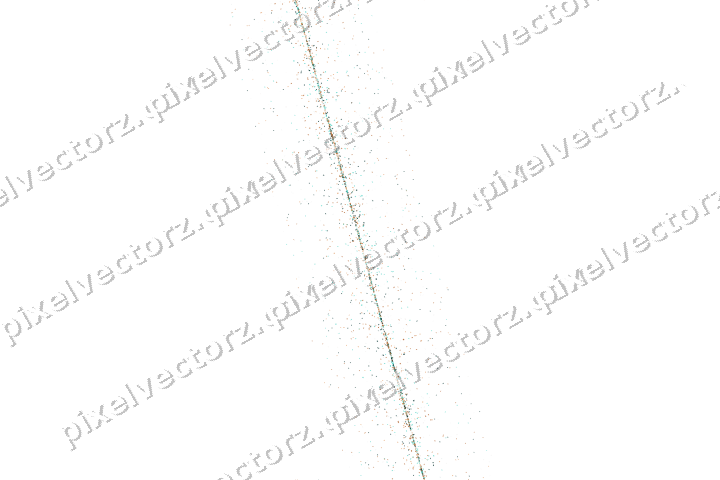 Nahtloses Glitzerband in Orange und Petrol auf transparentem Grund