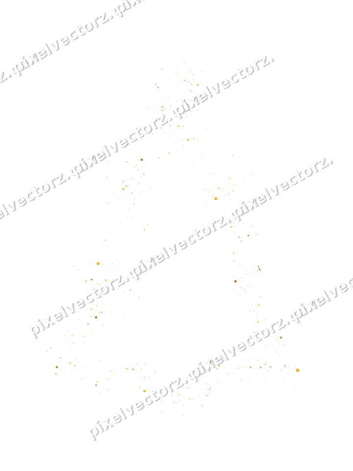 Nahtloser Glitzer-Weihnachtsbaum auf transparentem Grund