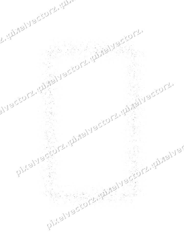 Nahtloser Glitzerrahmen in Rosa auf transparentem Grund