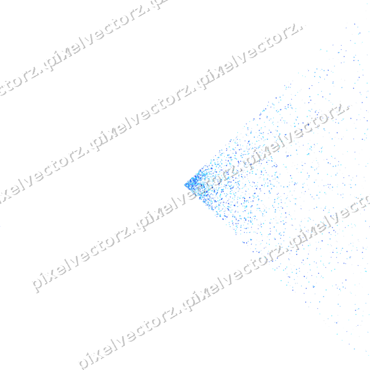 Nahtloser Glitzerfächer aus Funken und Herzen auf transparentem Grund