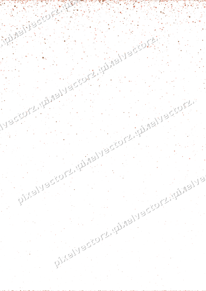 Nahtloser Glitzerregen in Orange und Rot auf transparentem Grund