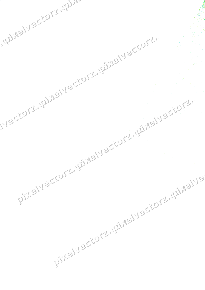 Nahtloser Glitzerfächer in Grün und Limette auf transparentem Grund