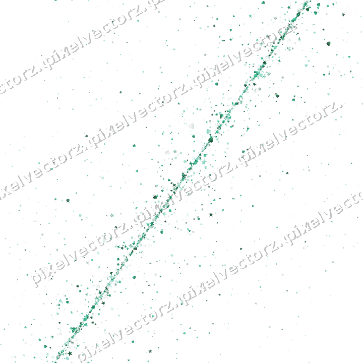 Nahtloses Glitzerband auf transparentem Grund