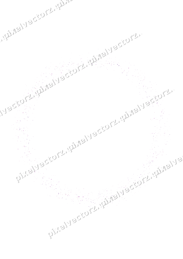 Nahtloser Glitzerkranz aus Funken und Punkten auf transparentem Grund