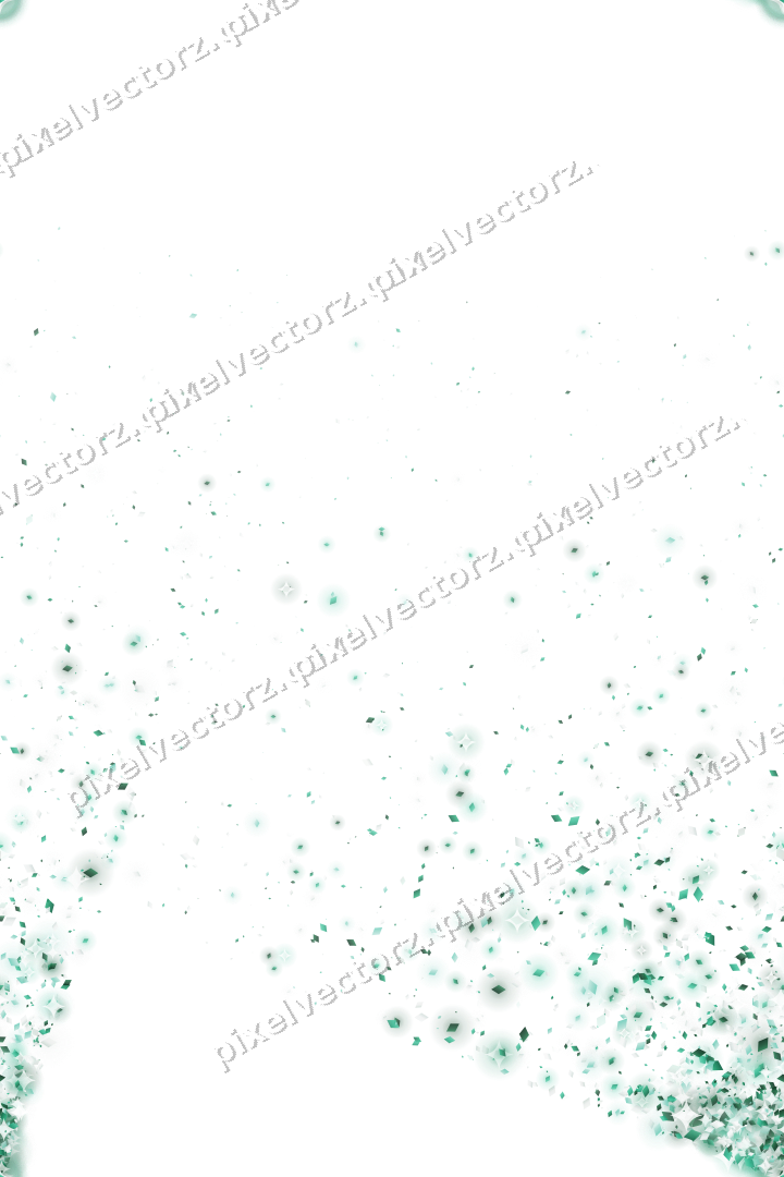 Nahtloser Glitzerfächer aus Rauten auf transparentem Grund