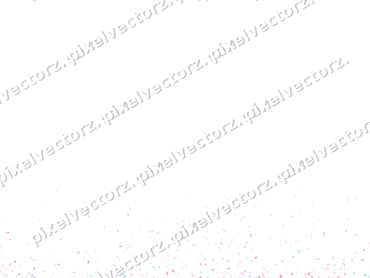 Nahtloser Glitzeraufstieg in Rosa und Türkis auf transparentem Grund