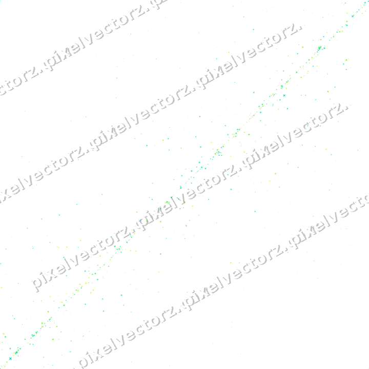 Nahtloses Glitzerband aus Sternen in Grün auf transparentem Grund