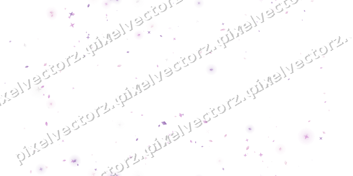 Nahtloser Glitzerkranz aus Sternen und Tropfen auf transparentem Grund