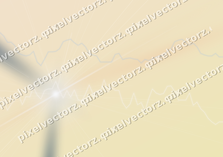 Zarter Pastell Diagramm Hintergrund in Dunkelblau und Orange