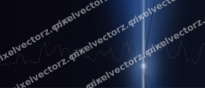 Leuchtender Neon Diagramm Hintergrund in Blau