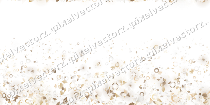 Nahtloser Glitzeraufstieg in Bernstein auf transparentem Grund