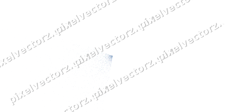 Nahtloser Glitzerfächer in Blau und Türkis auf transparentem Grund