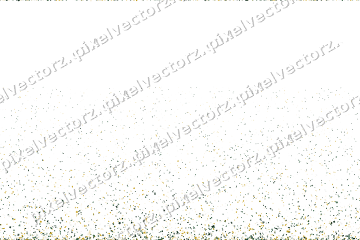 Nahtloser Glitzeraufstieg in Dunkelgrün auf transparentem Grund