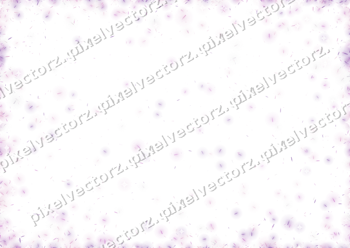 Nahtlose Glitzervignette aus Splittern auf transparentem Grund