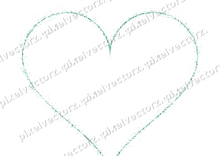 Nahtloses Glitzerherz aus Funken auf transparentem Grund