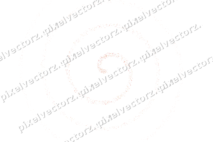 Nahtlose Glitzerspirale in Rot und Orange auf transparentem Grund
