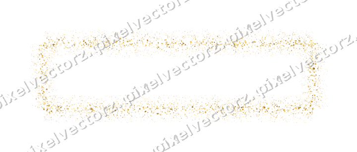 Nahtloser Glitzerrahmen auf transparentem Grund