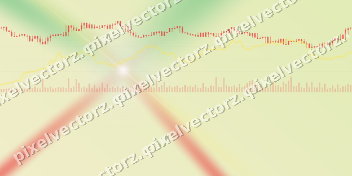 Zarter Pastell Diagramm Hintergrund in Rot und Orange
