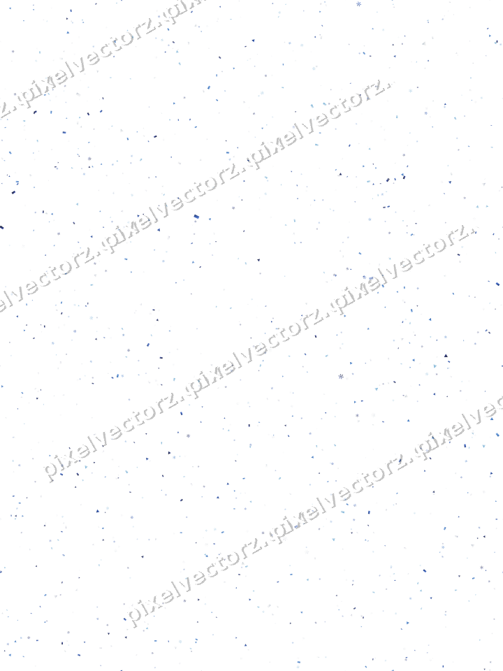 Nahtlose Glitzerstreuung in Blau und Türkis auf transparentem Grund