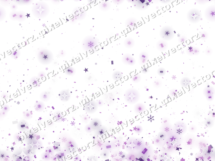 Nahtloser Glitzeraufstieg in Violett auf transparentem Grund
