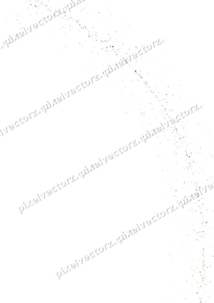 Nahtloser Glitzerbogen aus Tropfen und Punkten auf transparentem Grund