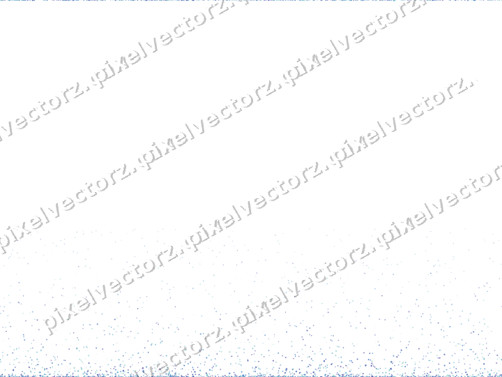 Nahtloser Glitzeraufstieg in Blau und Türkis auf transparentem Grund