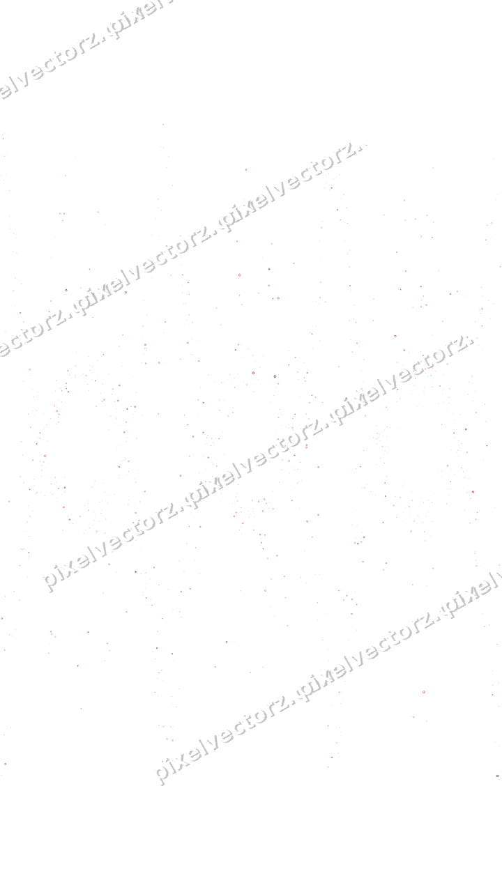 Nahtlose Glitzergirlande in Rosa und Rot auf transparentem Grund