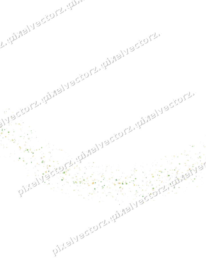 Nahtloser Glitzerbogen in Limette und Gelb auf transparentem Grund