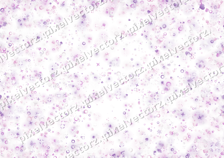 Nahtlose Glitzervignette in Magenta auf transparentem Grund