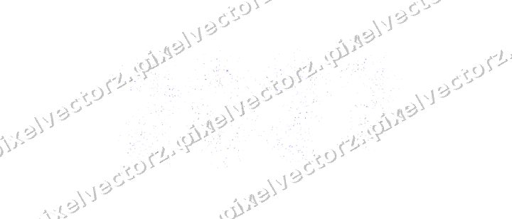 Nahtlose Glitzerzahl 2027 in Violett und Blau auf transparentem Grund