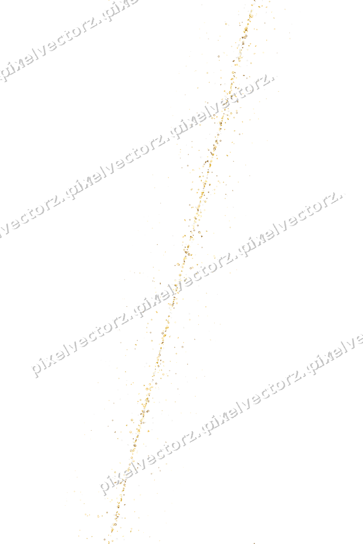 Nahtloses Glitzerband aus Ringen und Dreiecken auf transparentem Grund