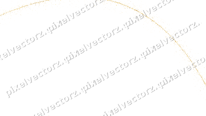 Nahtloser Glitzerbogen auf transparentem Grund