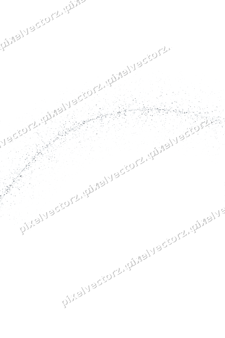 Nahtloser Glitzerbogen in Blassblau auf transparentem Grund
