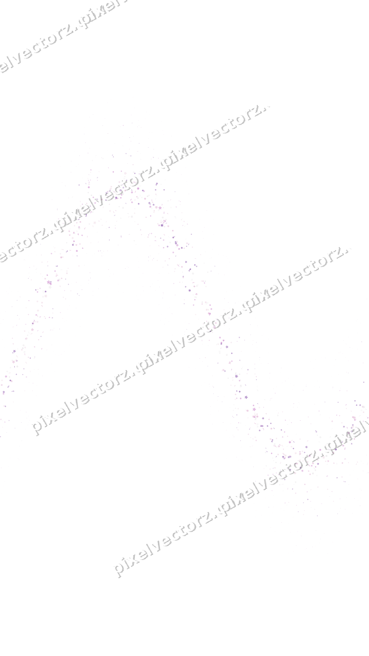 Nahtlose Glitzerwelle aus Sternen und Blüten auf transparentem Grund
