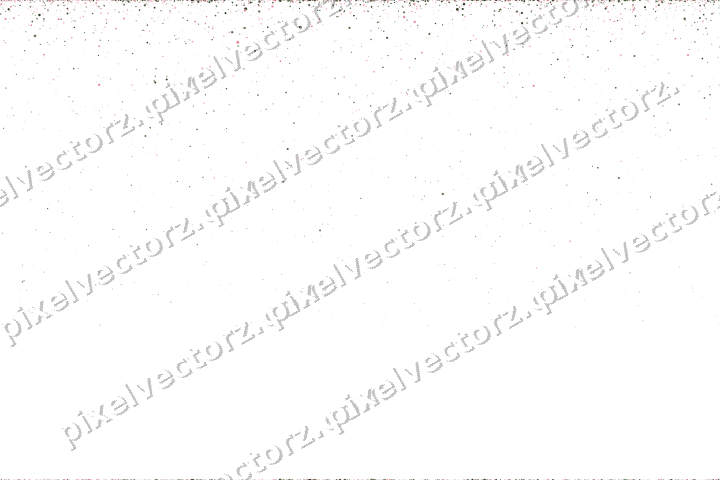 Nahtloser Glitzerregen aus Funken und Herzen auf transparentem Grund