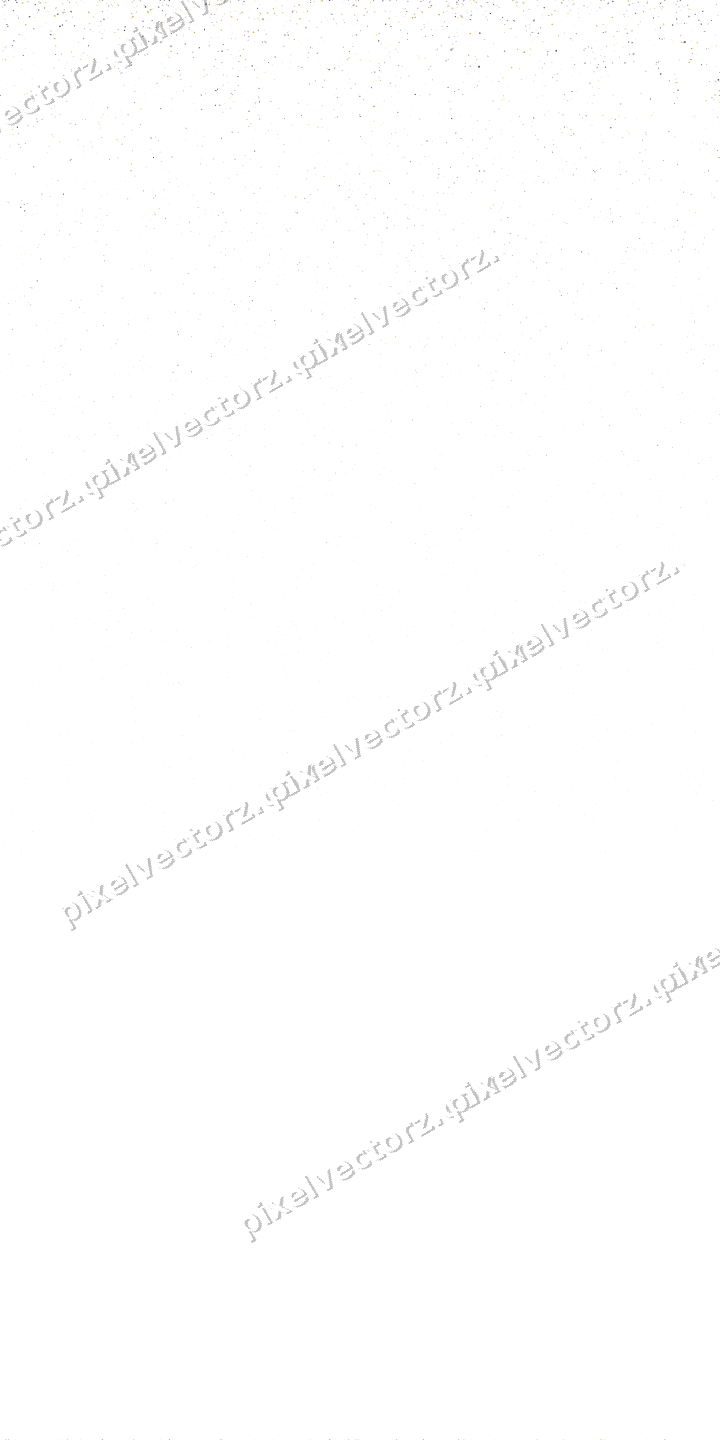 Nahtloser Glitzerregen in Bernstein auf transparentem Grund