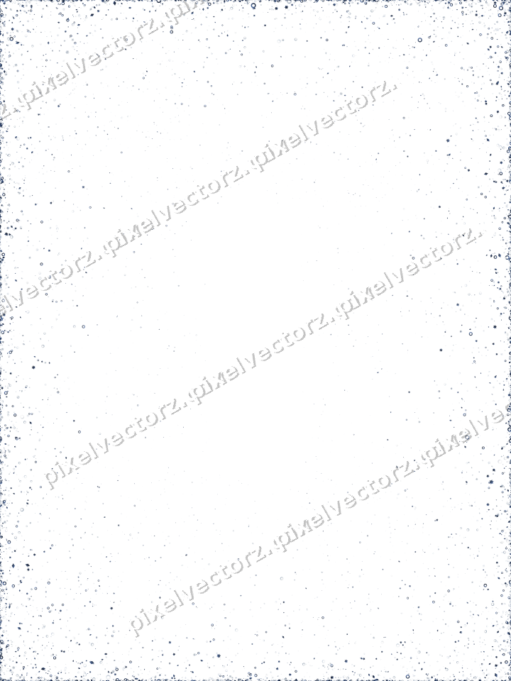 Nahtlose Glitzervignette in Dunkelblau auf transparentem Grund