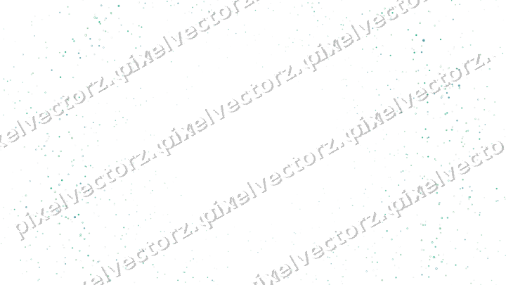 Nahtloser Glitzerkranz aus Punkten und Ringen auf transparentem Grund