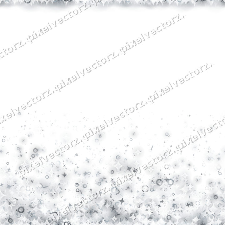 Nahtloser Glitzeraufstieg in Blassblau auf transparentem Grund