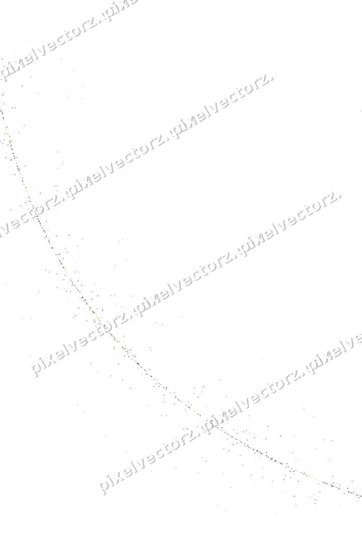 Nahtloser Glitzerbogen aus Tropfen auf transparentem Grund