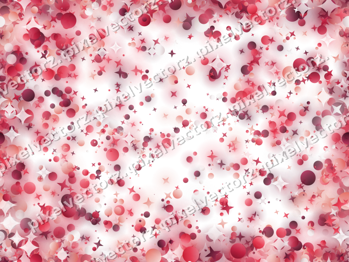 Nahtlose Glitzervignette in Rosa und Rot auf transparentem Grund