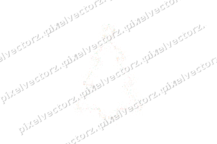 Nahtloser Glitzer-Weihnachtsbaum aus Sternen auf transparentem Grund