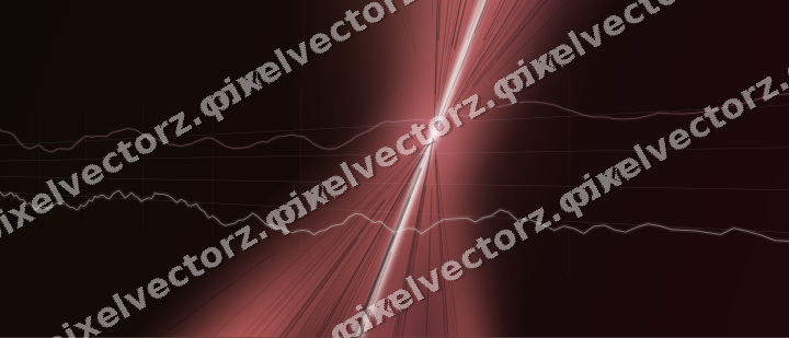 Leuchtender Neon Diagramm Hintergrund in Rosa und Rot