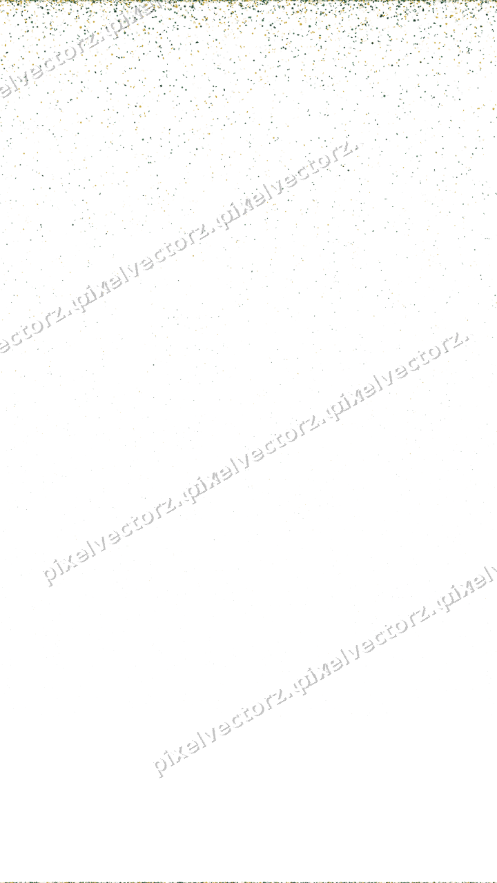 Nahtloser Glitzerregen aus Sternen und Tropfen auf transparentem Grund