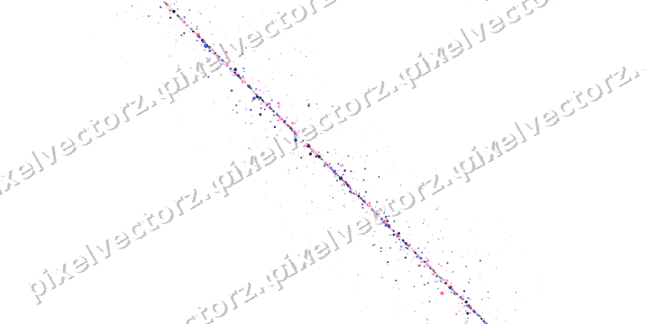 Nahtloses Glitzerband aus Sternen und Punkten auf transparentem Grund