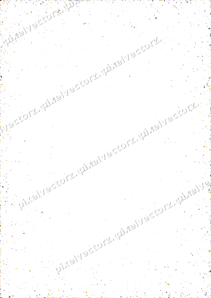 Nahtlose Glitzervignette in Bernstein auf transparentem Grund