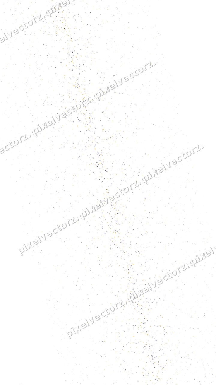 Nahtloses Glitzerband aus Sternen und Ringen auf transparentem Grund