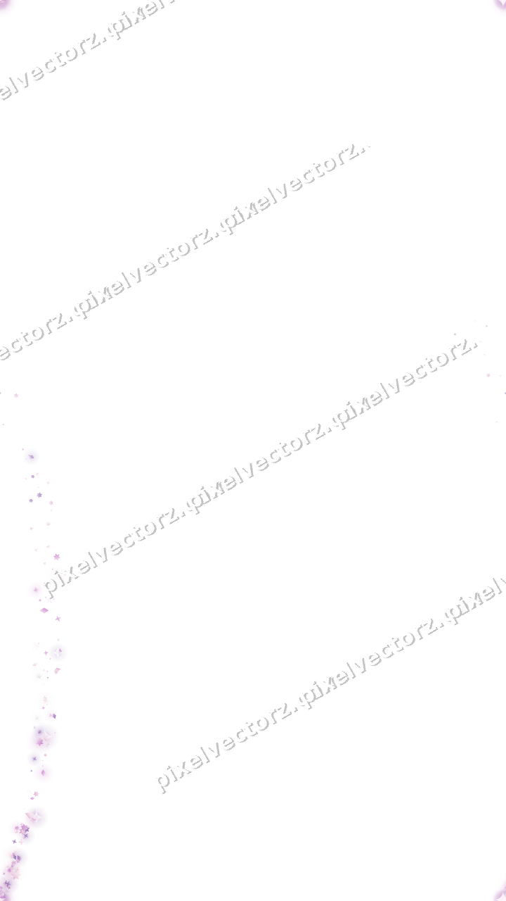 Nahtloser Sternenschweif in Magenta auf transparentem Grund