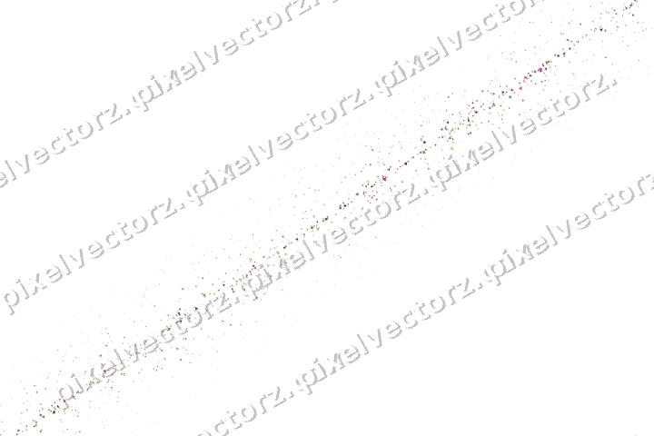 Nahtloses Glitzerband in Limette und Rosa auf transparentem Grund